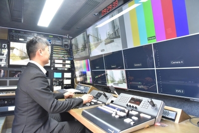 煙臺經濟技術開發區 全國首臺8K小型轉播車亮相，‘8K+5G’技術讓現場近在咫尺